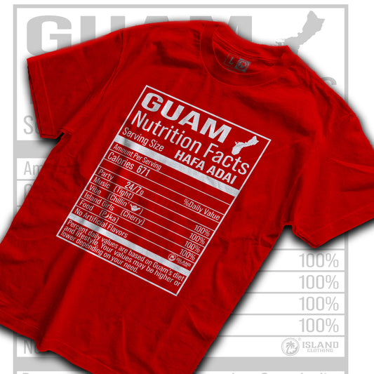 Guam Nutrition Facts RED