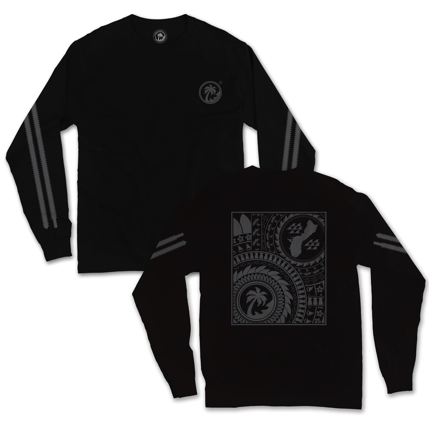 IC Tribal: Black Long Sleeve